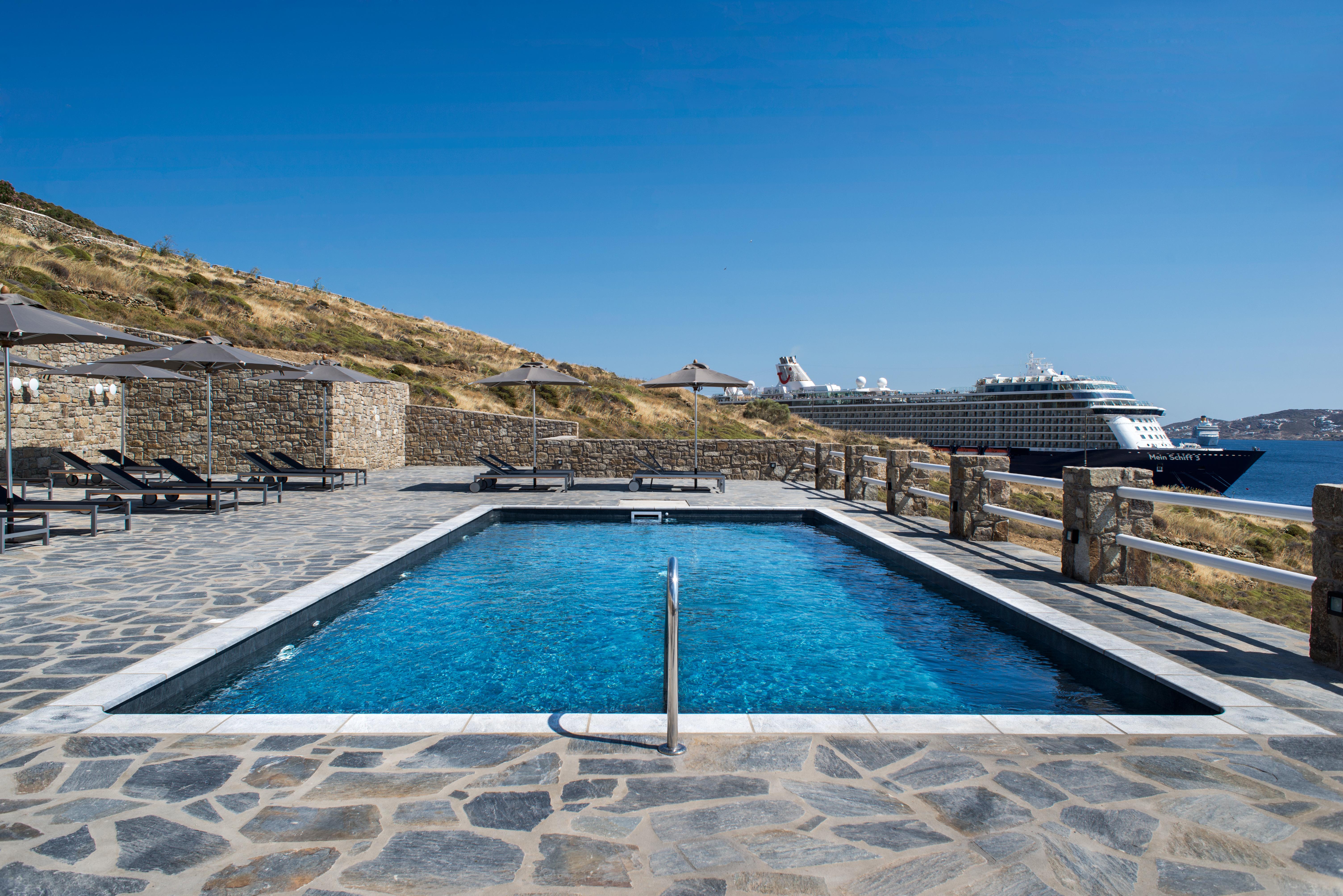 Alkistis Beach Hotel - Adults Only Agios Stefanos  Luaran gambar